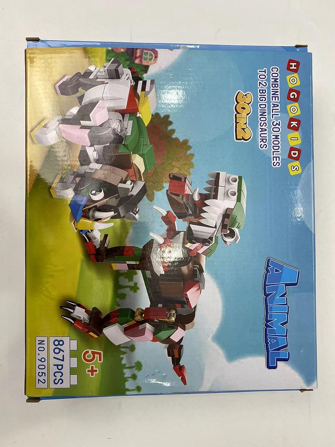 30 Packs Party Favors for Kids - 867PCS Animals Building Blocks Sets for Classroom Prizes Goodie Bag Fillers Stocking Stuffers Birthday Valentines Easter Gifts for Kids Boys Girls 6+
