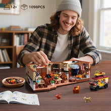 INSOON Street Pizzeria Building Set with LED Lighting
