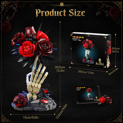 Gothic Skull Hand Bouquet Collection