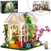 HOGOKIDS Flower House Building Set with LED Light