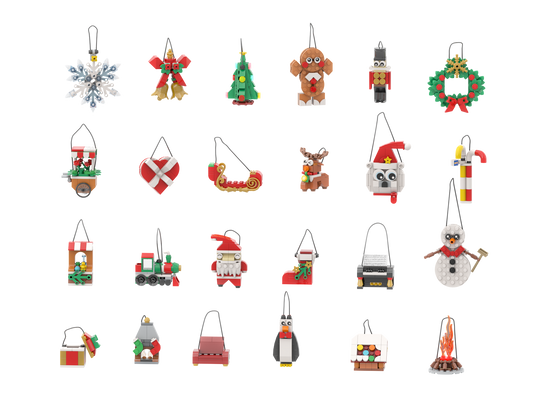 Christmas countdown pendant