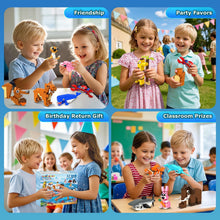 24 Pack Easter Basket Fillers Party Favors for Kids – 1000 PCS Mini Animals Building Block Toy Set for Easter Goodie Bag Stuffers Classroom Prizes Birthday Easter Gifts for Kids 6+