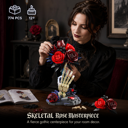 Gothic Skull Hand Bouquet Collection