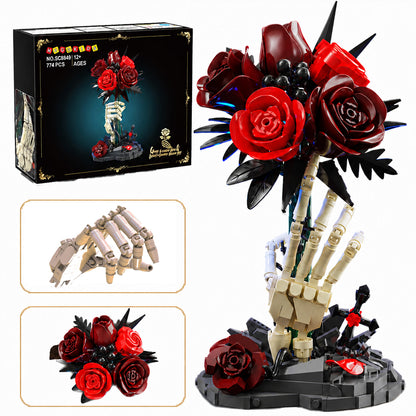 Gothic Skull Hand Bouquet Collection