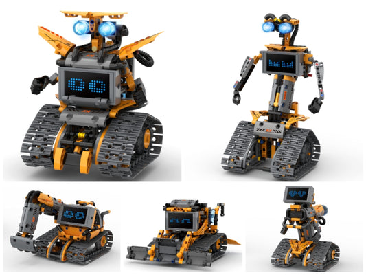 HOGOKIDS Remote Control Robot Building Kit – Rechargeable Technic Robot Figures Model Kit Gift for Adults and Teens