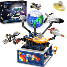 CUBIMANA Planet Rotatable Space Sets with Light，Age 8+(554 PCS)