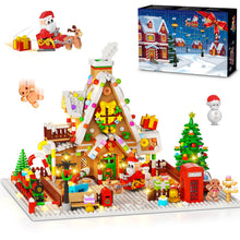 Advent Calendar 2026 Gingerbread House Mini Building Set with Lights