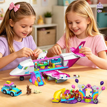 3-in-1 Friends Airplane Building Set with Light