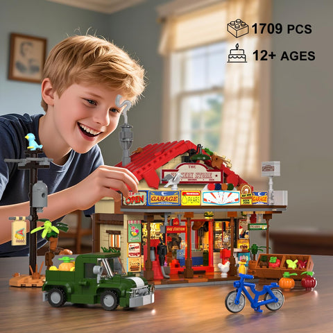 INSOON Country General Store Building Set with Lights
