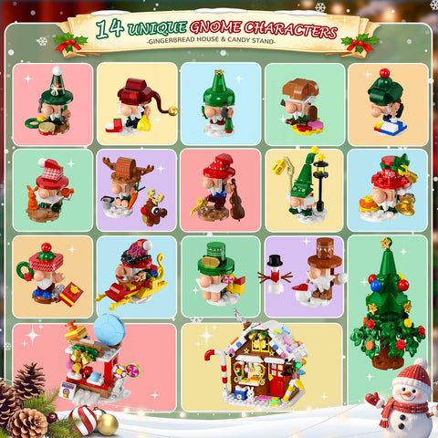 2026 Advent Calendar – Christmas Gnome Village