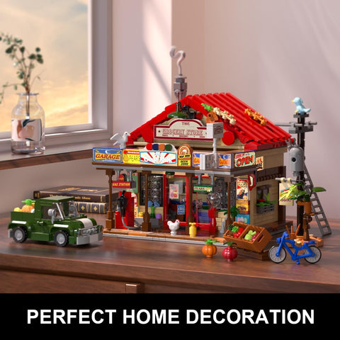 INSOON Country General Store Building Set with Lights