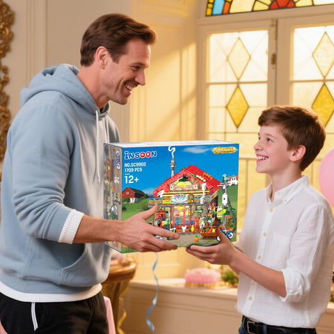 INSOON Country General Store Building Set with Lights