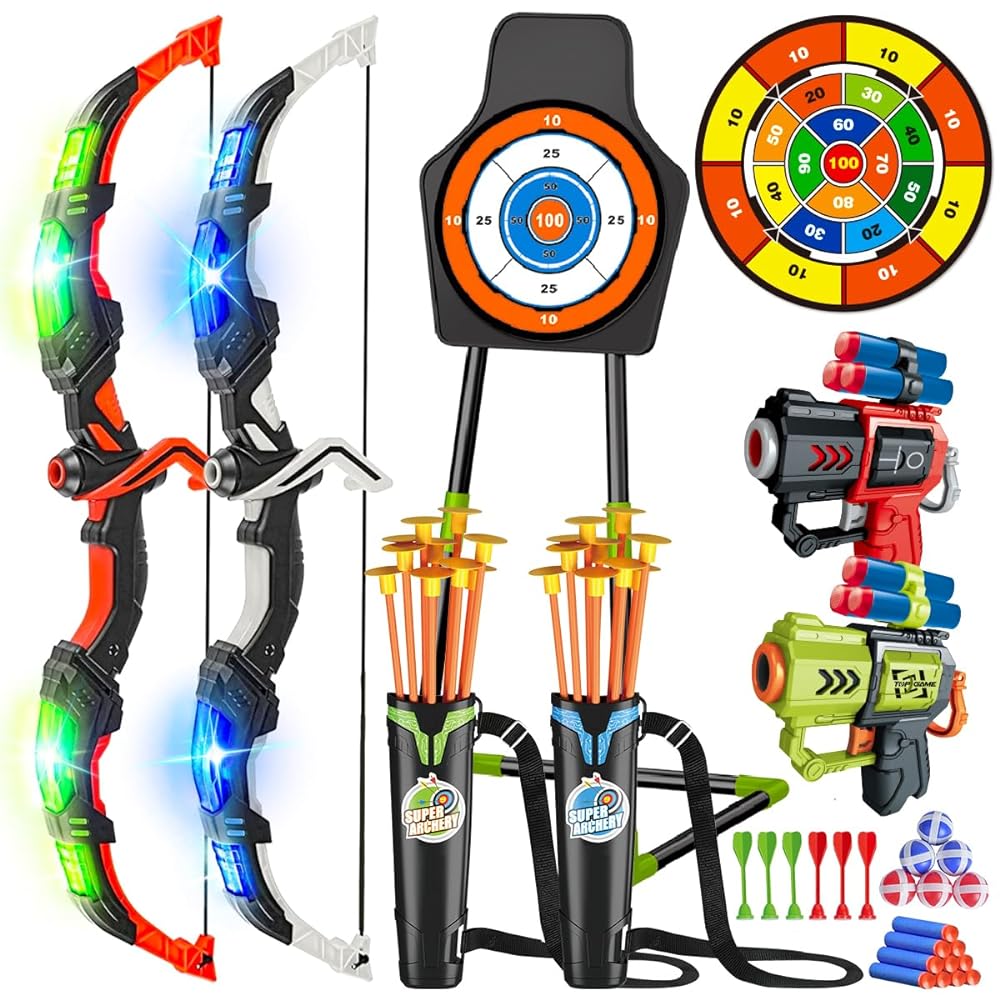 3D target bow and arrow set